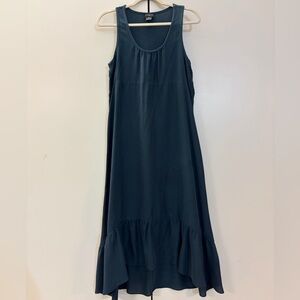 Club Monaco Women’s Sleeveless Blue Silk High-Low Dress Size 00